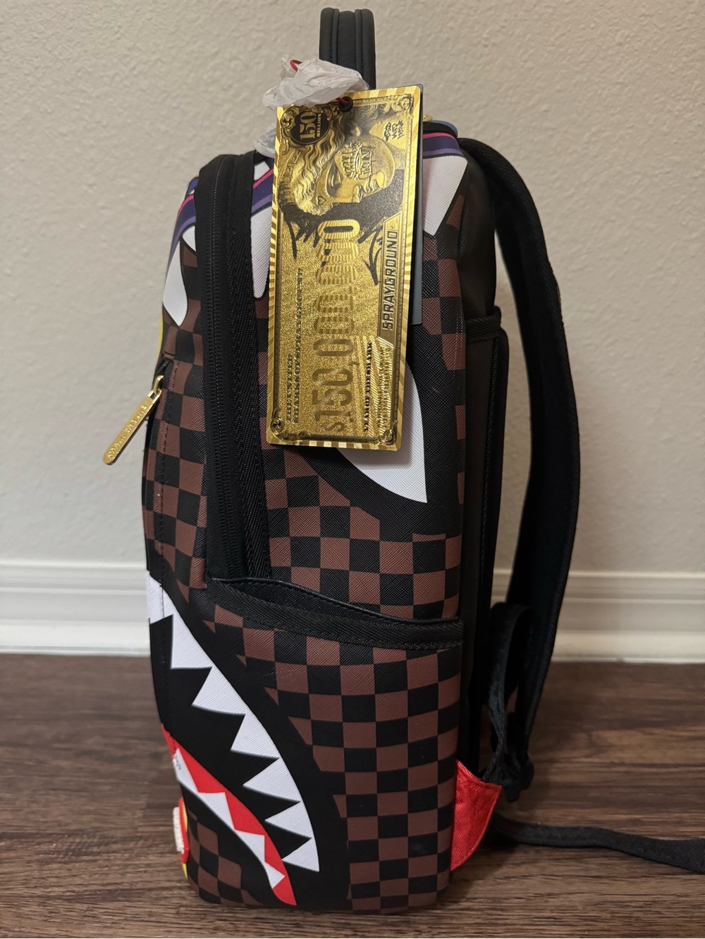 Sprayground Limited Edition Unisex Trippin Daily DLXSV Backpack & Lunchbox Set - Picture 5 of 15